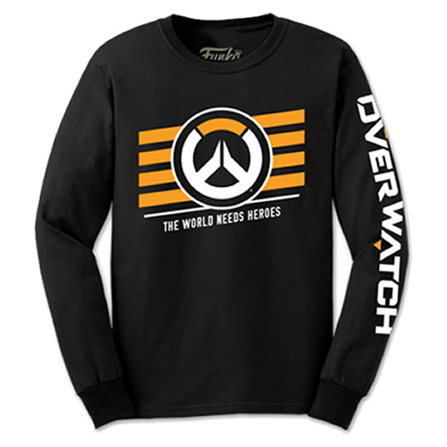 T-Shirts - Funko Tees - Overwatch - Overwatch Logo Long Sleeve