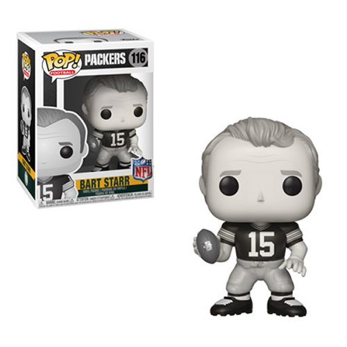 Pop! Football NFL - Legends - Bart Starr (B&W / WH)