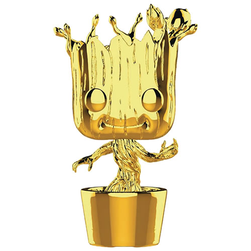 Pop! Marvel - MCU: The First Ten Years - Groot (Gold Chrome)