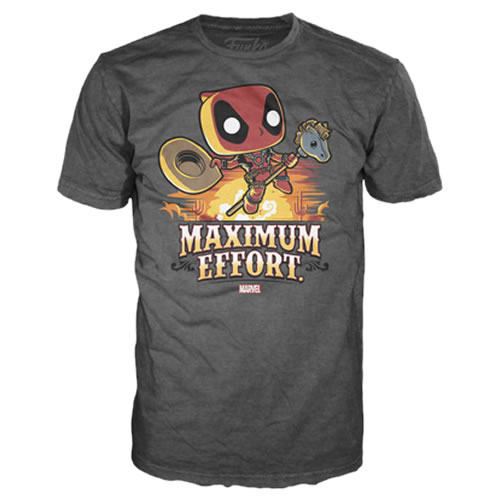 T-Shirts - POP! Tees - Marvel - Deadpool Max Effort