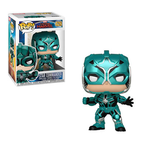 Pop! Movies - Marvel - Captain Marvel Movie - Star Commander