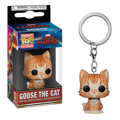 Pocket Pop! Keychains - Marvel - Captain Marvel Movie - Goose The Cat