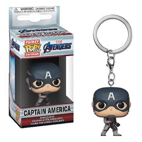 Pocket Pop! Keychains - Marvel - Avengers 4 Endgame Movie - Captain America