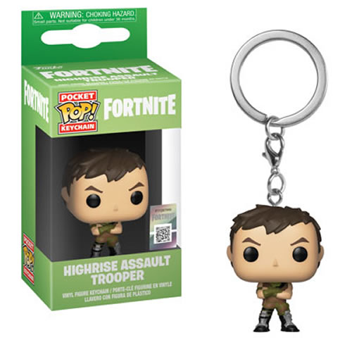 Pocket Pop! Keychains - Fortnite - S01a - Highrise Assault Trooper