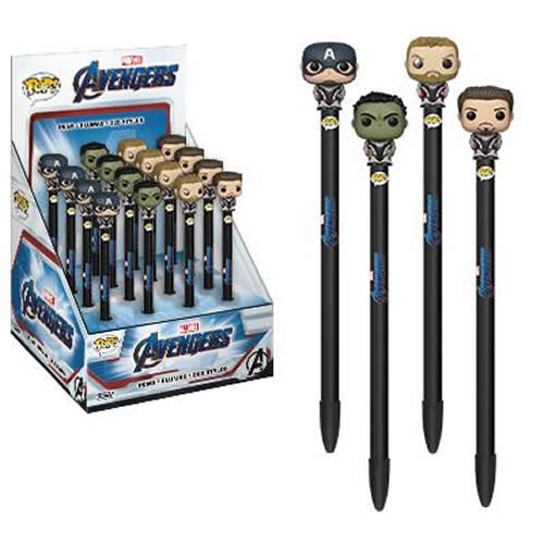 Pop! Pen Toppers - Marvel - Avengers 4 Endgame Movie - 16pc Assorted Display