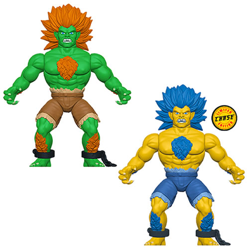 Savage World Figures - Street Fighter - Blanka w/ Chase