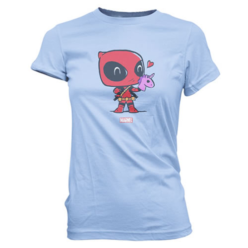 T-Shirts - Super Cute Tees - Marvel - Deadpool Hand Puppet 