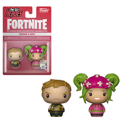 Pint Size Heroes Vinyl Figures - Fortnite - S01a - Ranger / Zoey 2-Pack