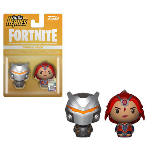 Pint Size Heroes Vinyl Figures - Fortnite - S01a - Omega / Valor 2-Pack