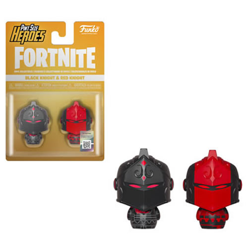 Pint Size Heroes Vinyl Figures - Fortnite - S01a - Black Knight / Red Knight 2-Pack