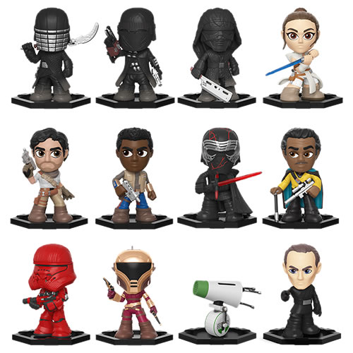 Mystery Minis Figures - Star Wars - Ep IX The Rise Of Skywalker - 12pc Assorted Display