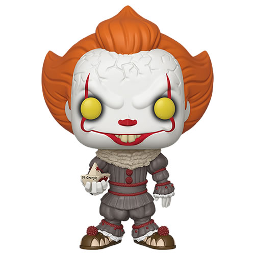 Pop! Movies - IT: Chapter 2 (2019 Movie) - 10" Super Sized Pennywise w/ Boat