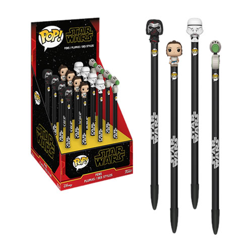 Pop! Pen Toppers - Star Wars - Ep IX The Rise Of Skywalker - 16pc Assorted Display