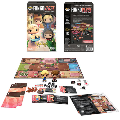 Pop! Funkoverse Strategy Games -  The Golden Girls - 100 Expandalone