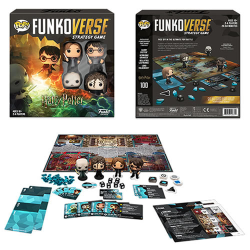 Pop! Funkoverse Strategy Games - Harry Potter - 100 Base Set (SPANISH / ESPAOL Version)