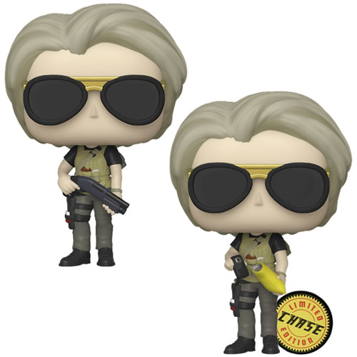 Pop! Movies - Terminator Dark Fate - Sarah Connor w/ Chase