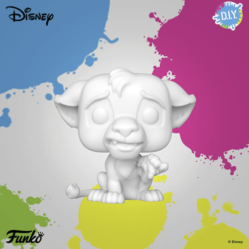 Pop! Disney - Lion King - Simba (DIY White)