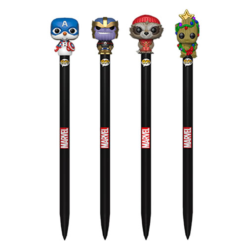 Pop! Pen Toppers - Marvel - 16pc Holiday Assorted Display