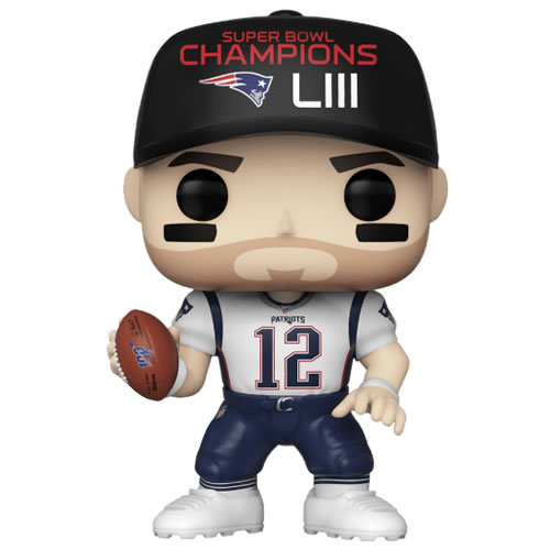 Pop! Football NFL - Tom Brady (Patriots SB Champions LIII)