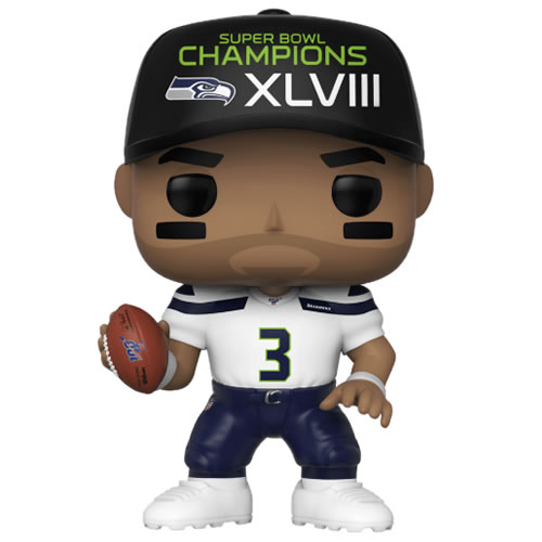 Pop! Football NFL - Russell Wilson (Seahawks SB Champions XLVIII)