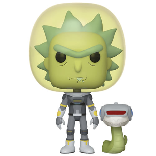 Pop! Animation - Rick And Morty - Space Suit Rick w/ Snake