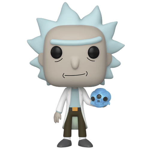 Pop! Animation - Rick And Morty - Rick w/ Crystal Skull