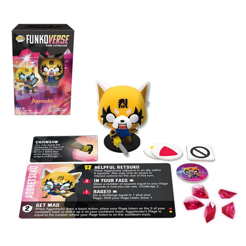 Pop! Funkoverse Strategy Games - Aggretsuko - 100 Expansion