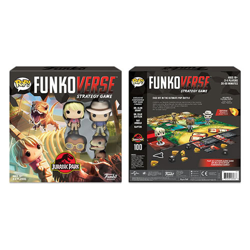 Pop! Funkoverse Strategy Games - Jurassic Park - 100 Base Set