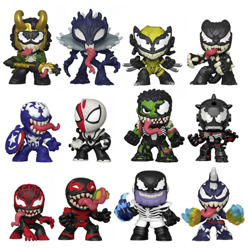 Mystery Minis Figures - Marvel - Venom - 12pc Venomized Assorted Display