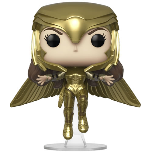 Pop! Heroes - Wonder Woman 84 - Wonder Woman Gold Flying (Metallic)