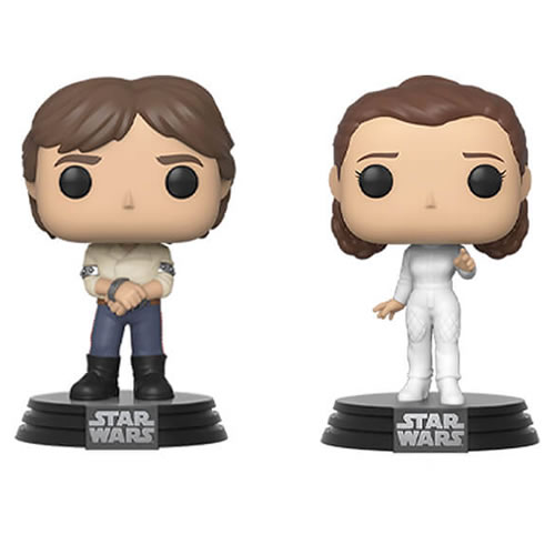 Pop! Star Wars - Han & Leia 2-Pack