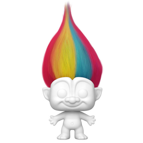 Pop! Trolls - Rainbow Troll (DIY White)