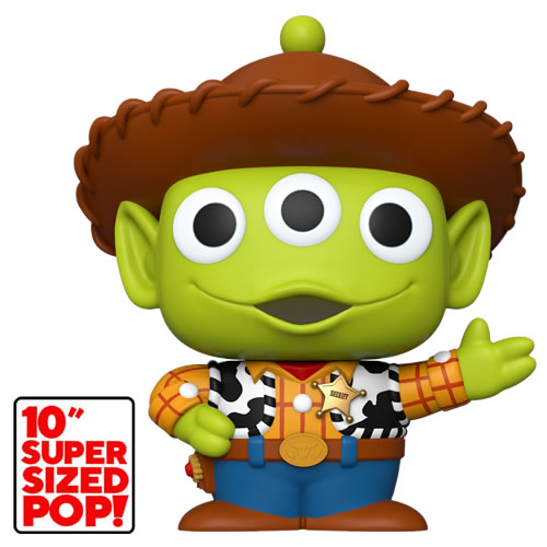 Pop! Disney - Pixar Alien Remix - 10" Super Sized Alien As Woody