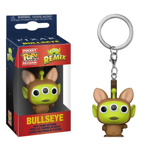 Pocket Pop! Keychains - Disney / Pixar Alien Remix - Alien As Bullseye