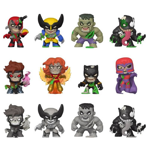 Mystery Minis Figures - Marvel Zombies - 12pc Assorted Display