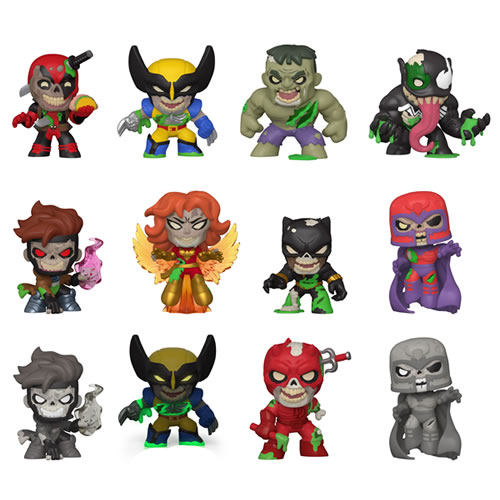 Mystery Minis Figures - Marvel Zombies - 12pc Assorted Display (Specialty Series)