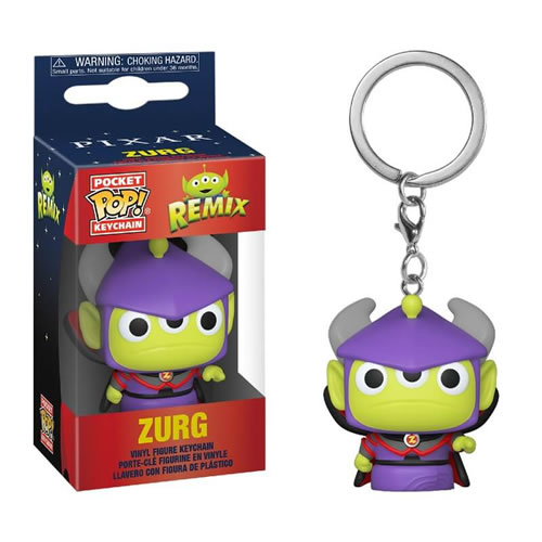 Pocket Pop! Keychains - Disney / Pixar Alien Remix - Alien As Zurg