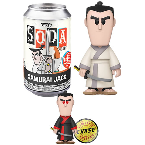 Vinyl Soda Figures - W05 - Samurai Jack - Samurai Jack w/ Chase