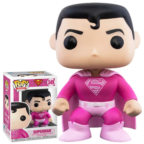 Pop! Heroes - DC Comics - Breast Cancer Awareness Superman