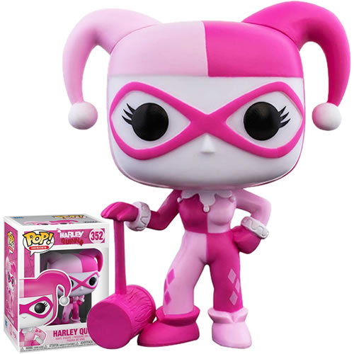 Pop! Heroes - DC Comics - Breast Cancer Awareness Harley Quinn