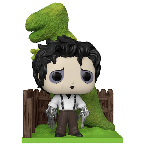 Pop! Movies Deluxe - Edward Scissorhands - Edward Scissorhands w/ Dinosaur Shrub