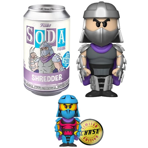 Vinyl Soda Figures - W05 - TMNT- Shredder w/ Chase