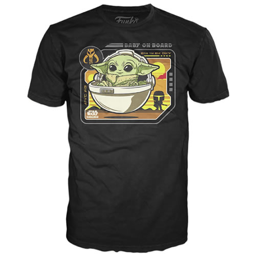 T-Shirts - Pop! Tees - The Mandalorian - The Child Spec