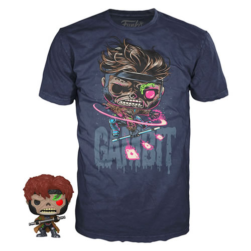 Pocket Pop! & Tee - Marvel Zombies - Gambit Assortment (Adult Sizes)