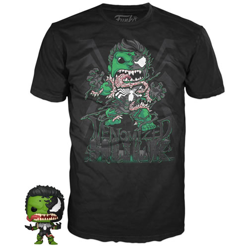 Pocket Pop! & Tee - Marvel Venom - Hulk Assortment (Youth Sizes)