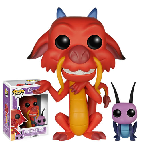 Pop! Disney - Mulan - Mushu And Cri-Kee