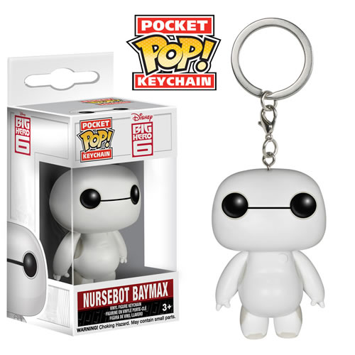 Pocket Pop! Keychains - Big Hero 6 - Nursebot Baymax