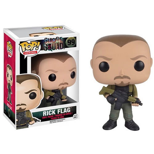 Pop! Heroes - Suicide Squad Movie - Rick Flag