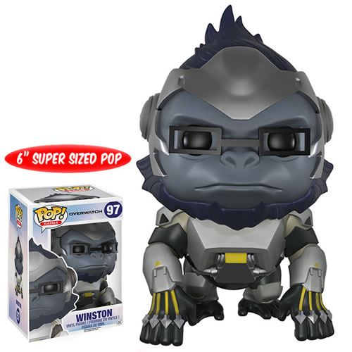 Pop! Games - Overwatch - 6" Super Sized Winston