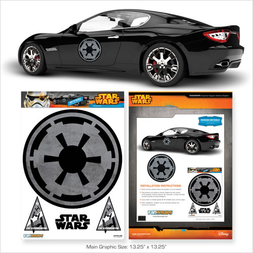 Automotive Graphics - Star Wars - Imperial Logo Single